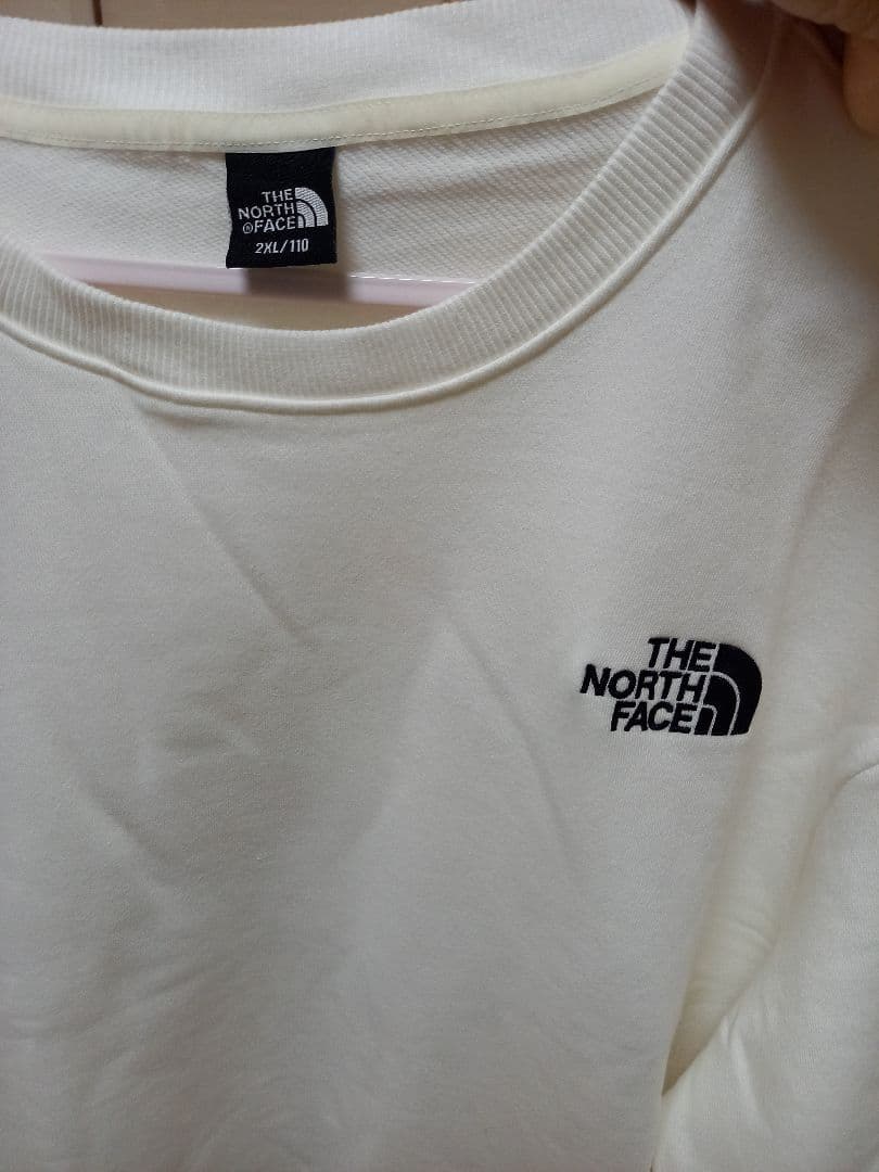 The North Face ホワイト トレーナー 2XL