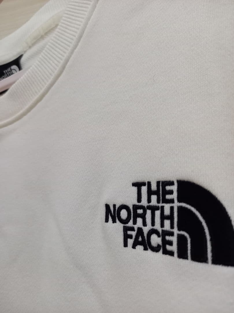 The North Face ホワイト トレーナー 2XL