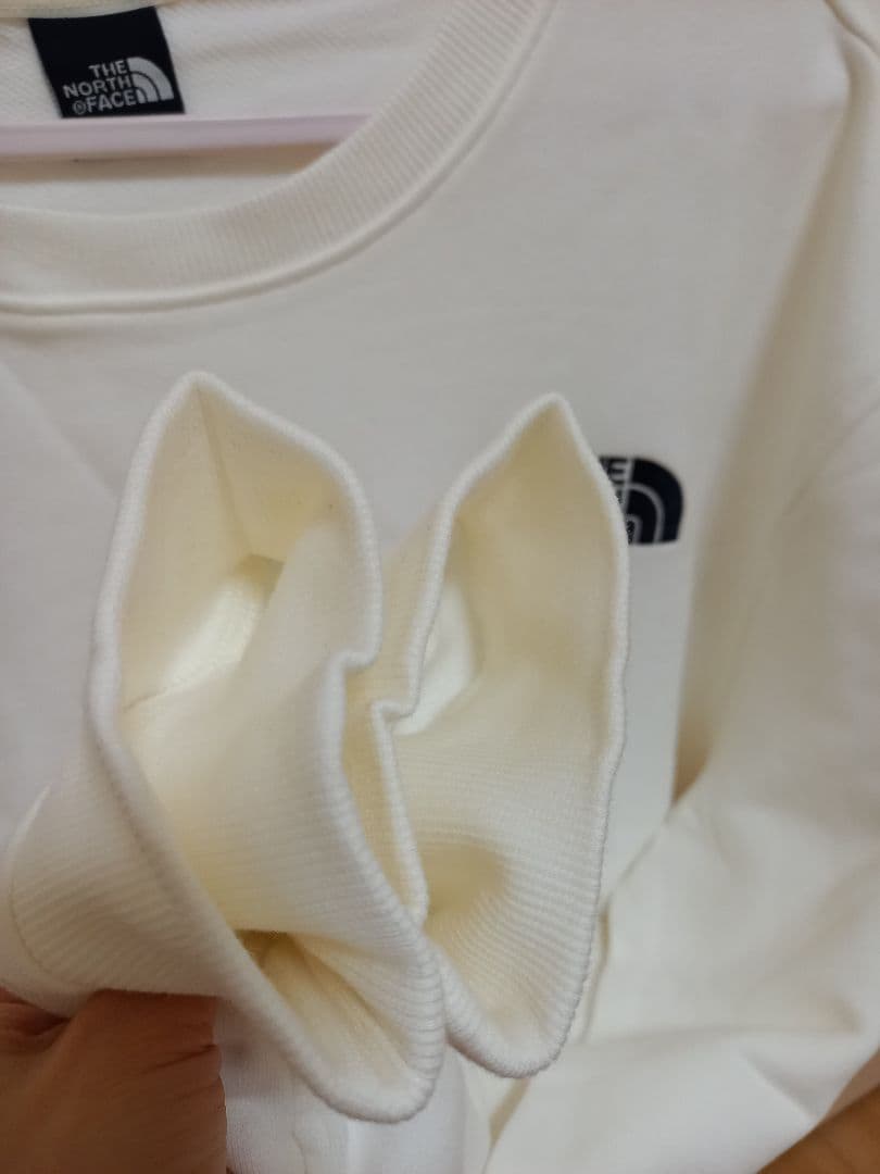The North Face ホワイト トレーナー 2XL