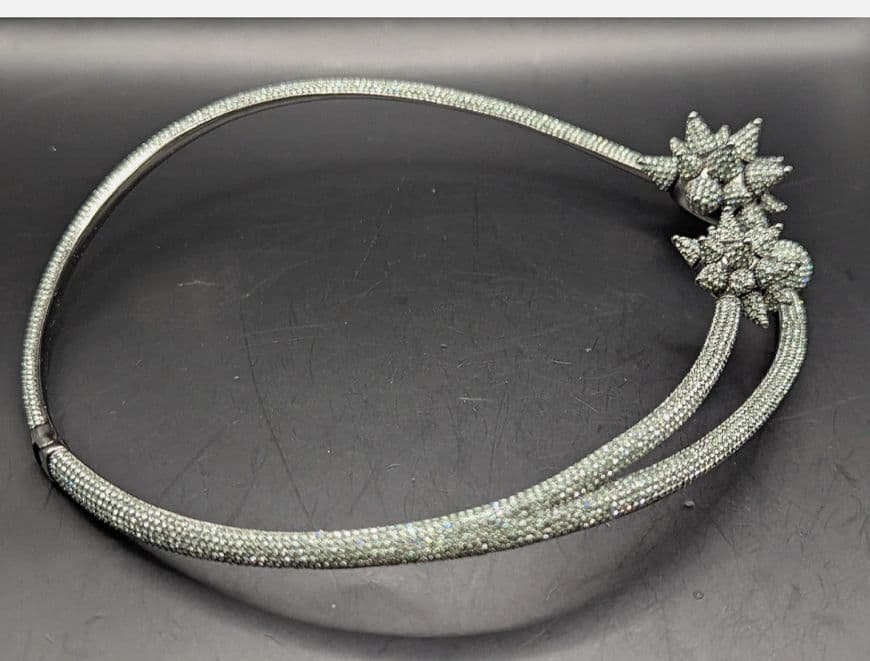 アクセサリー Atelier Swarovski Kalix Spiral Necklace