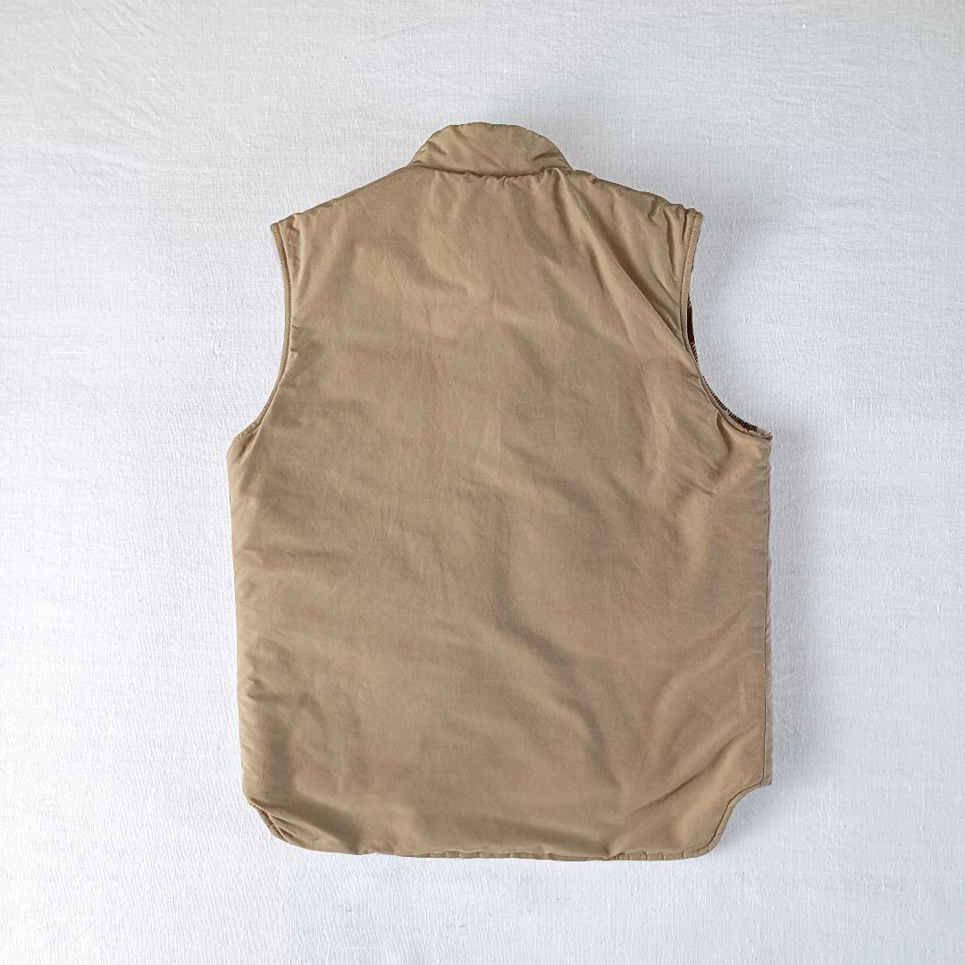 90s USA製 L.L.bean リバーシブル 中綿ベスト