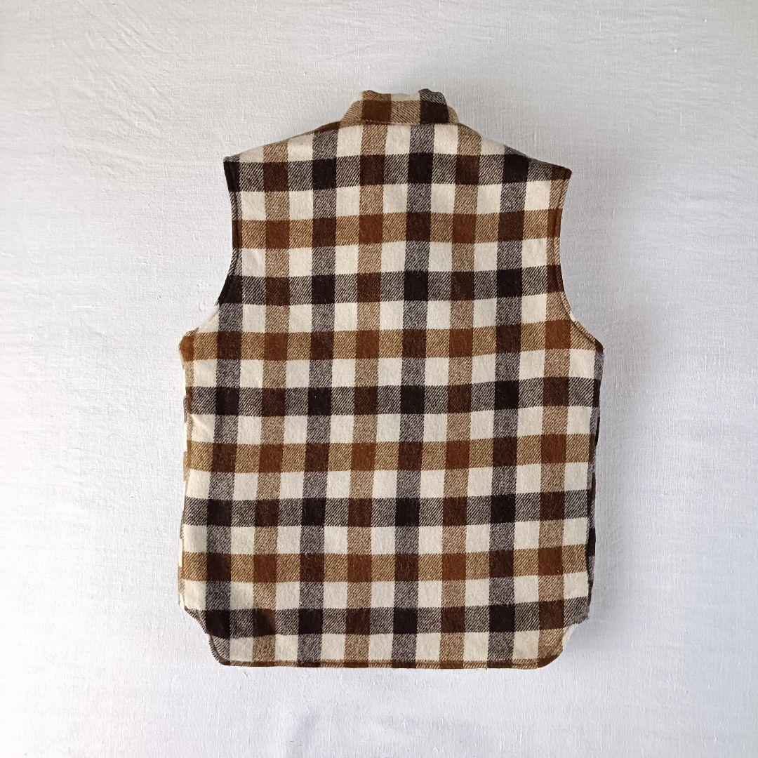 90s USA製 L.L.bean リバーシブル 中綿ベスト