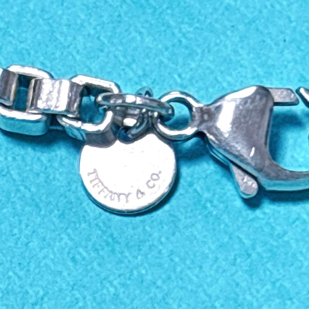 【美品】46cm Tiffany ティファニー ベネチアン ネックレス 925