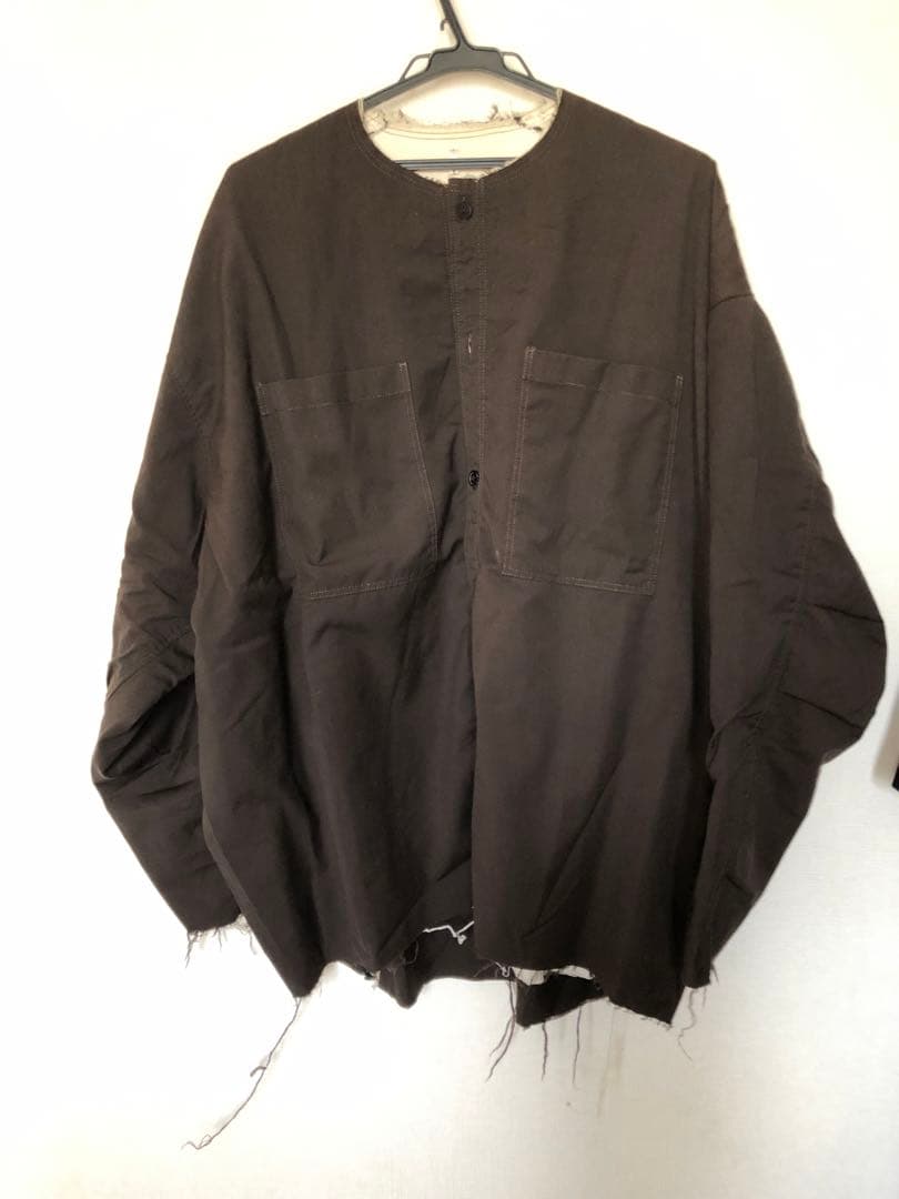 ジャケット・アウター issuethings type5-2 no collar jackt