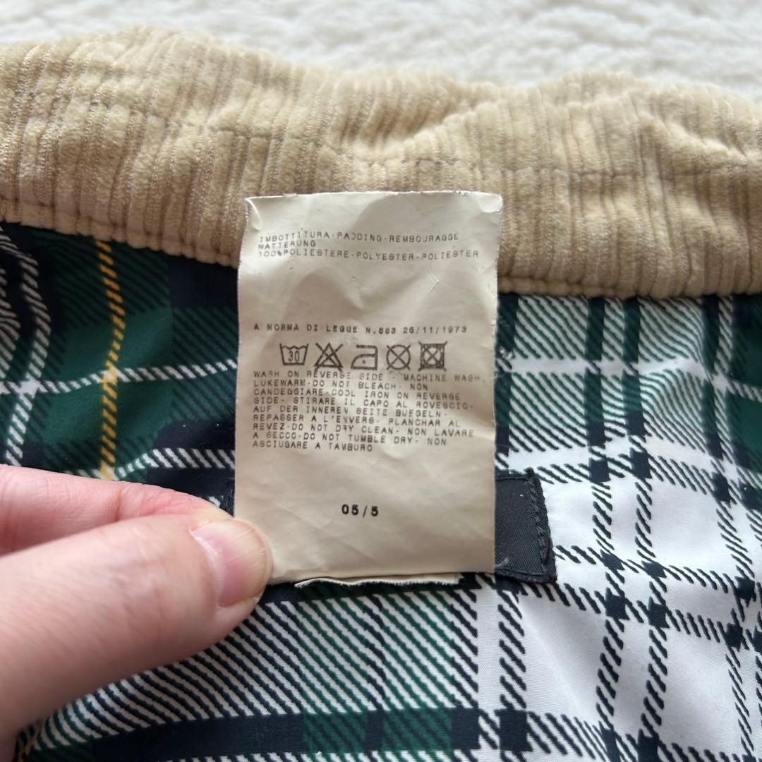 【美品】DOLCE & GABBANA デニム コーデュロイ切替ベスト YK2