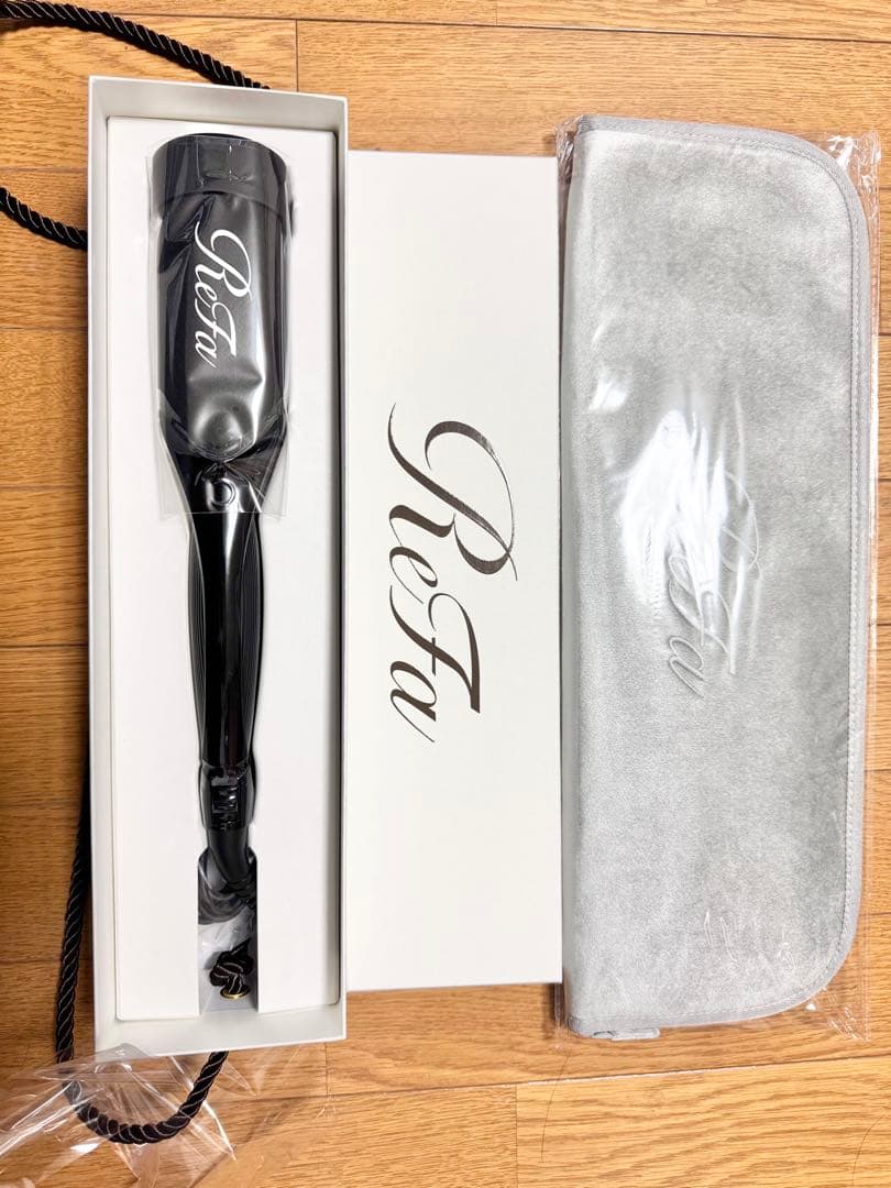 【新品未使用】ReFaパワーストレートヘアアイロンプロ 保証書＆専用ケース付き