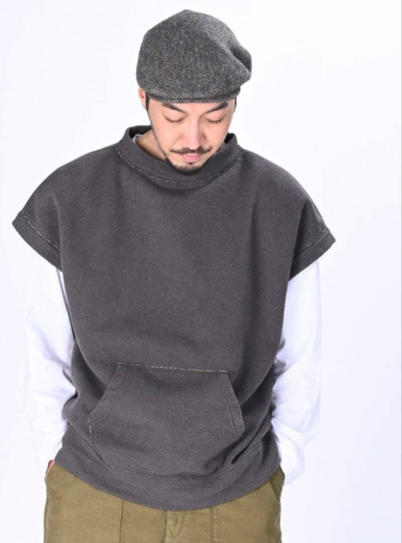 【金土日限定割】45R ぷくぷく裏毛の908ベスト