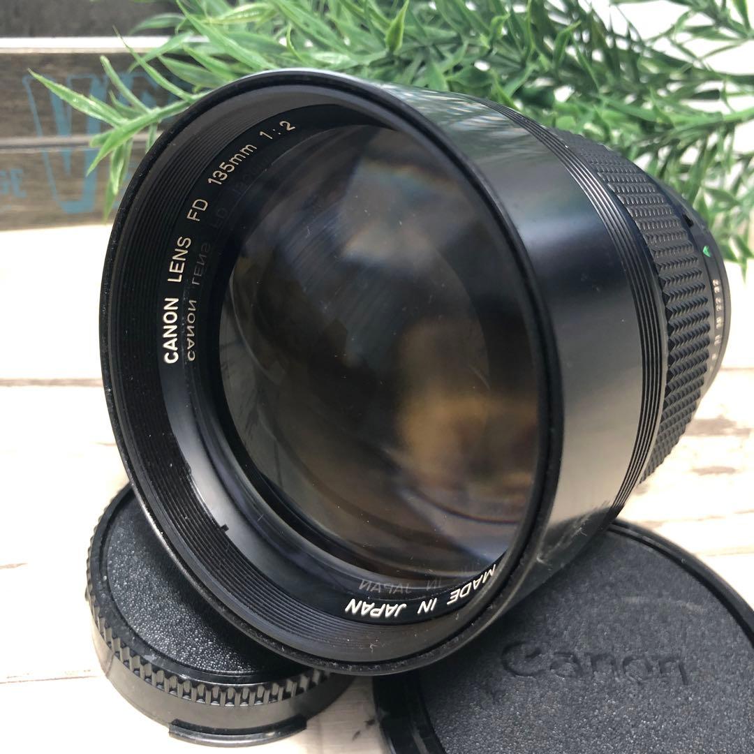 Canon LENS FD 135mm F2 望遠レンズ