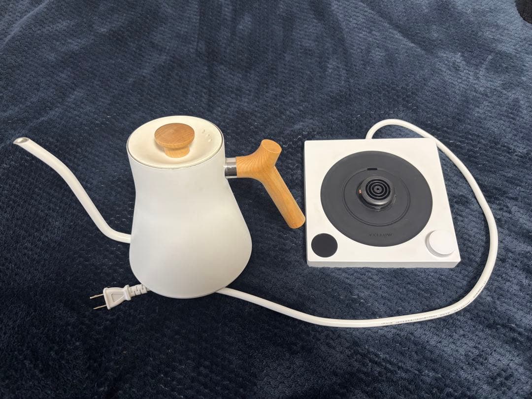 Fellow Stagg EKG電気ケトル ホワイト0.9L ホワイト ウッド