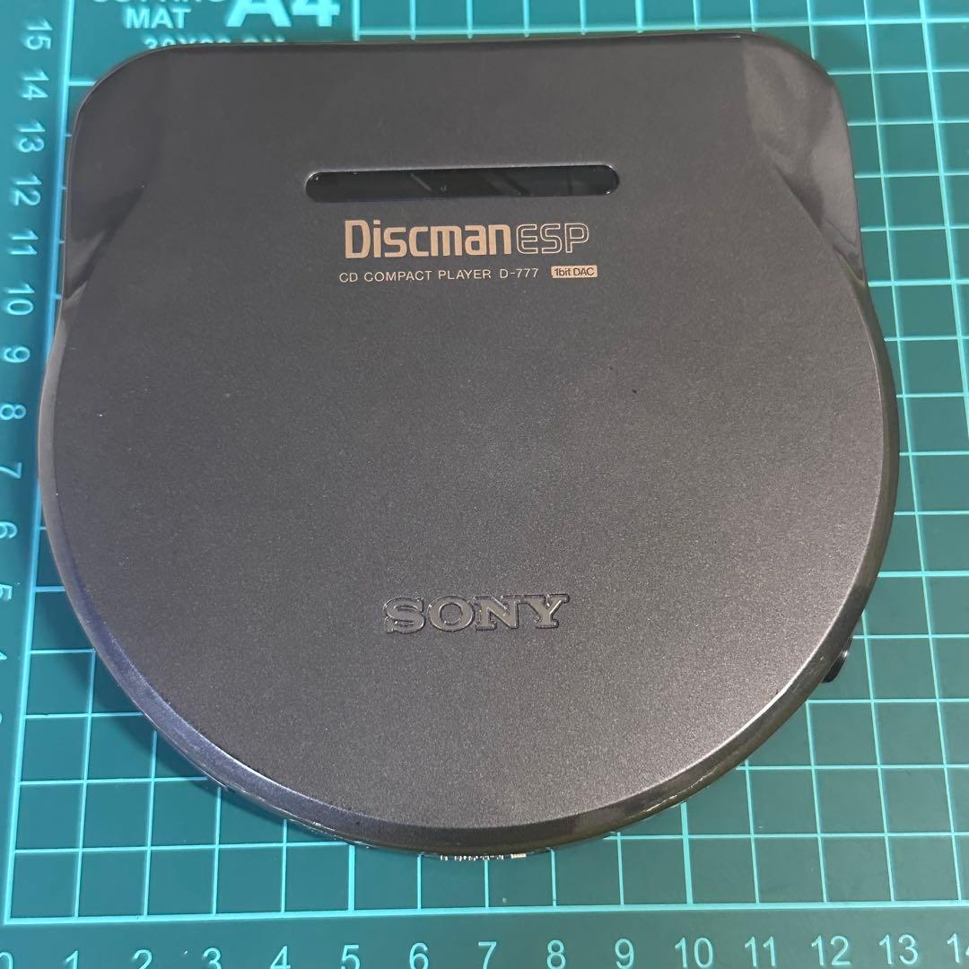 SONY Discman ESP D-777 ポータブルCDプレーヤー　ジャンク