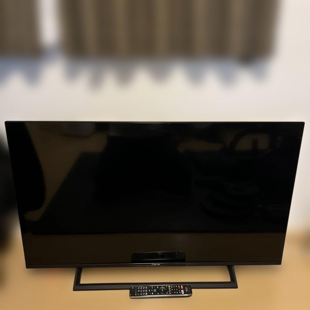美品！ハイセンス hisense 43型　4Kテレビ 43E6800　19年製