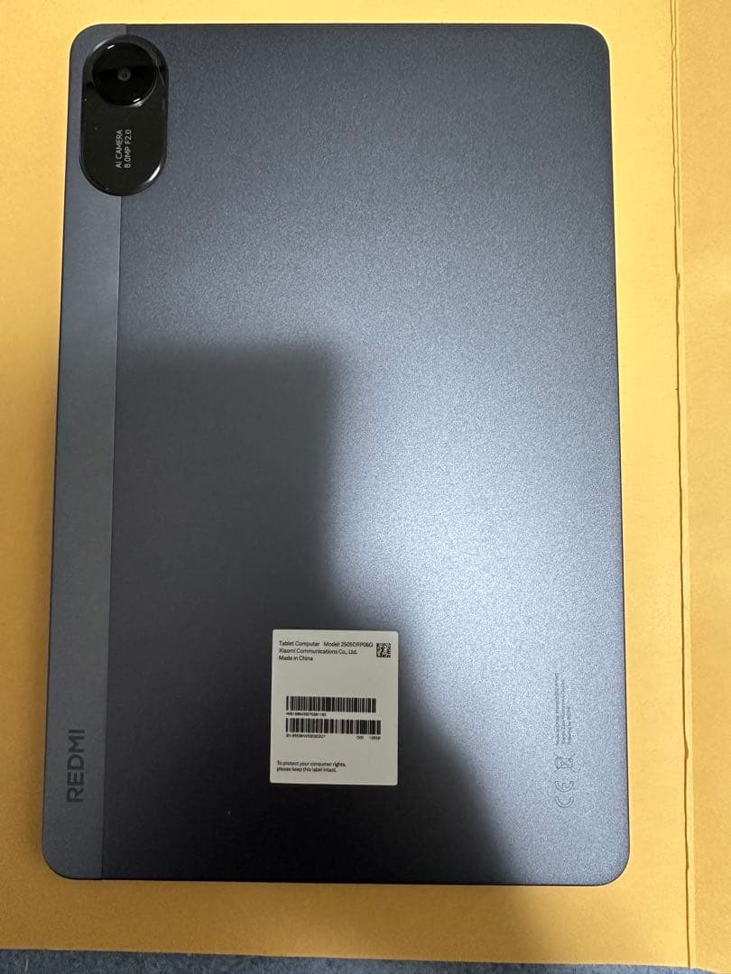 【美品】REDMI Pad 2 4G SIMフリー グレー