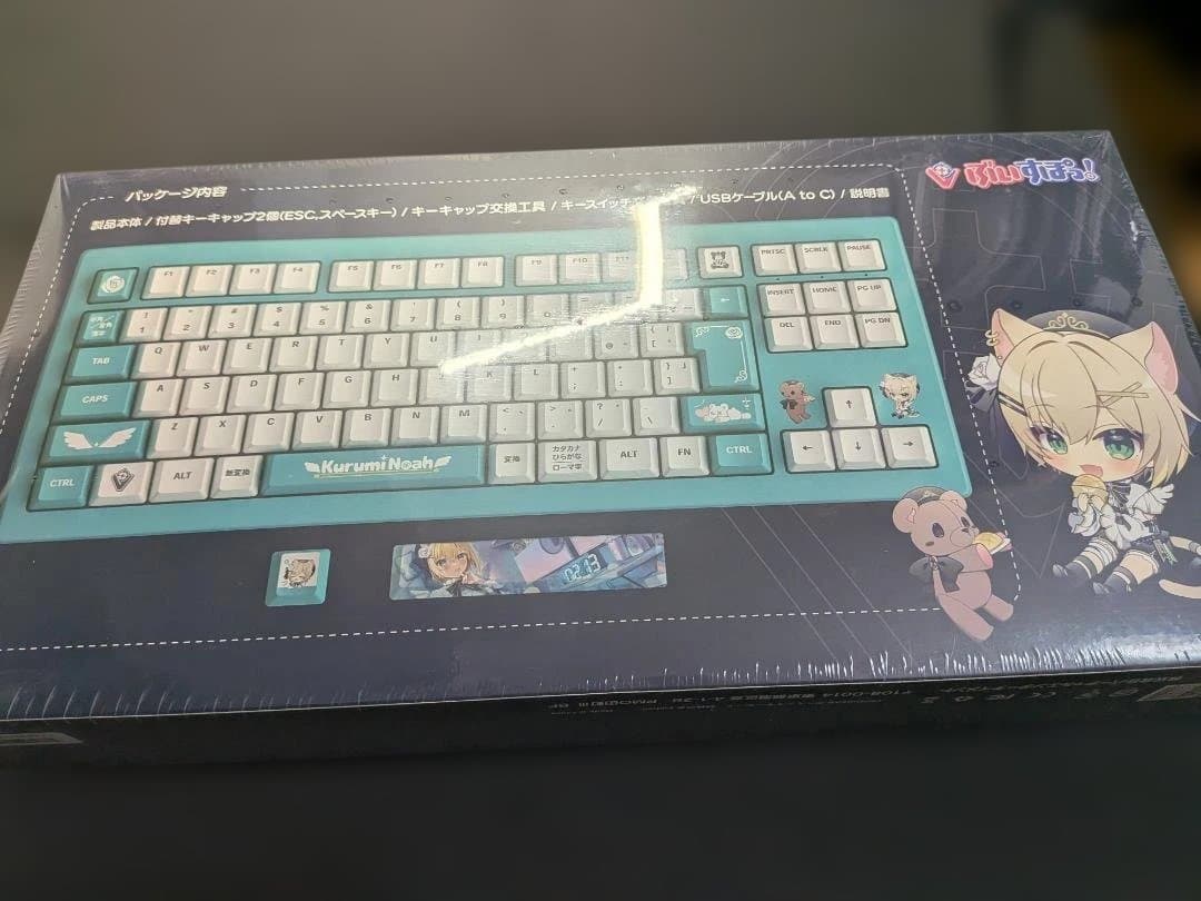 【未開封】VSPO! GEAR ぶいすぽっ！ ゲーミングキーボード 胡桃のあ