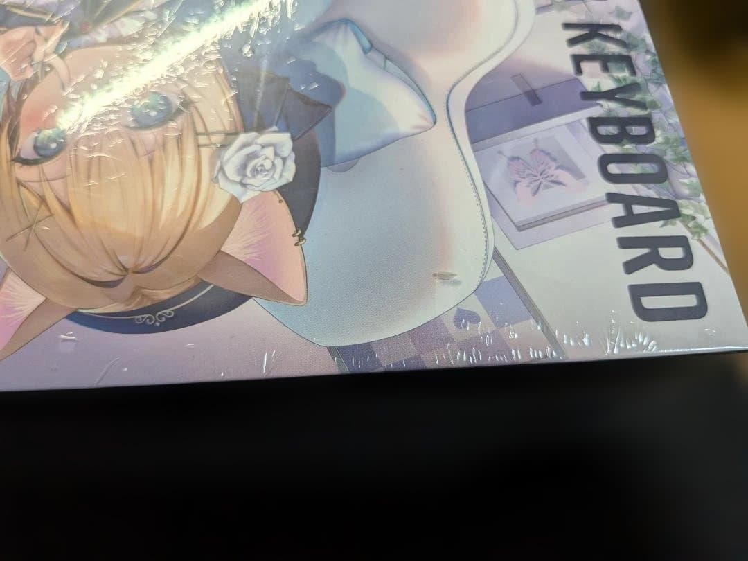 【未開封】VSPO! GEAR ぶいすぽっ！ ゲーミングキーボード 胡桃のあ