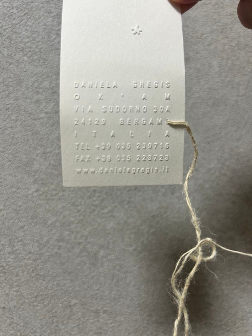 ダニエラグレジス　DANIELA GREGIS レザーベルト　赤