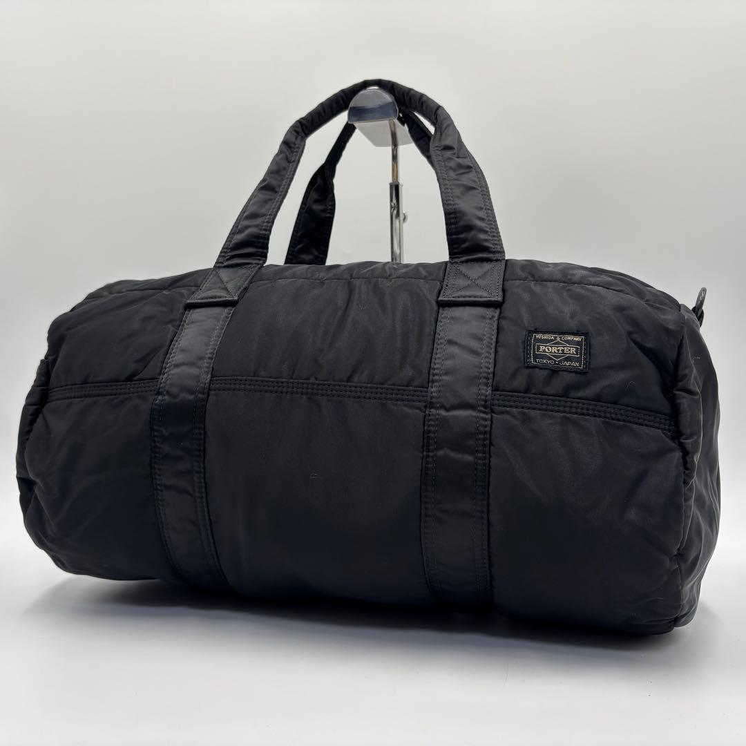 PORTER ポーター タンカー ボストンバッグ ダッフルバッグ ブラック 黒