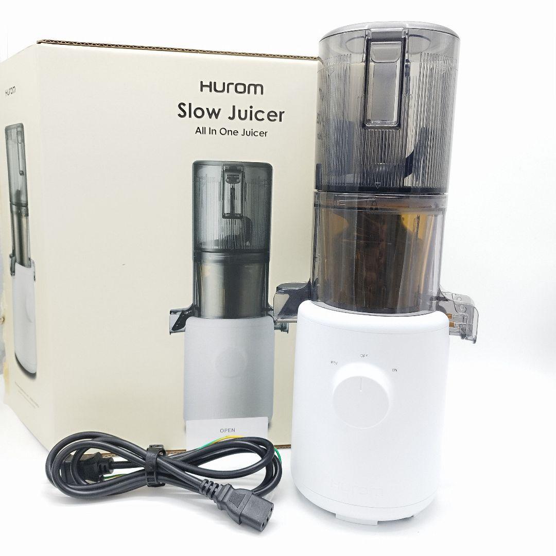 【未使用】ヒューロム　コールドプレスジューサー　H310A　ホワイト
