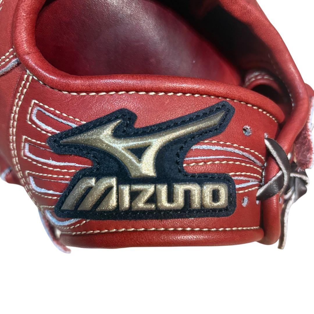 MIZUNOグローバルエリート 左投げ用 サウスポー 左 Lサイズ赤