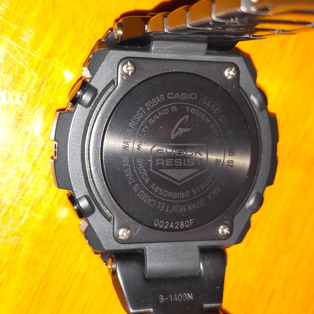 CASIO G-SHOCK GST-W110BD 電波ソーラー ブルーベゼル