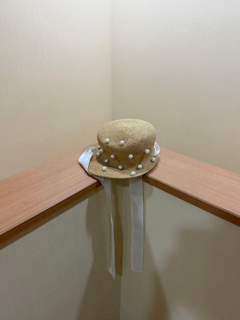 Misaharada ミサハラダ　パール麦わら帽子