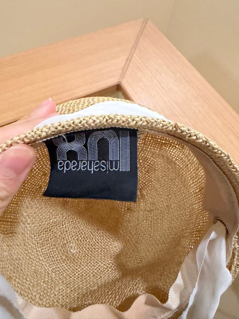 Misaharada ミサハラダ　パール麦わら帽子