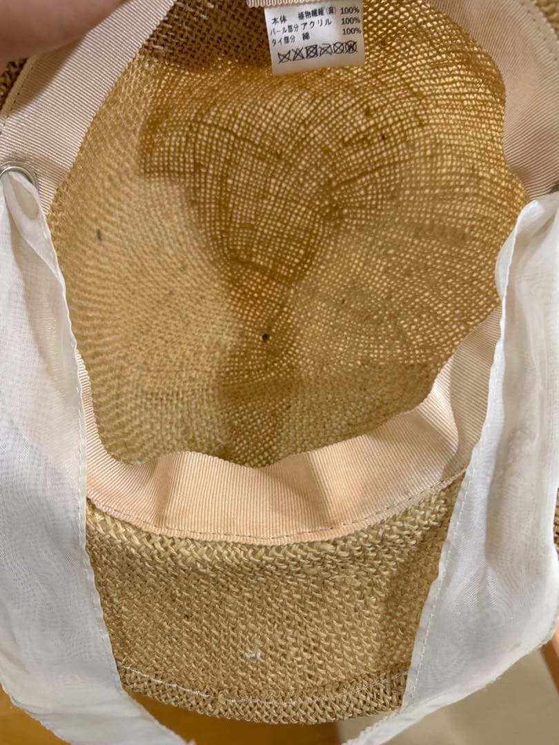 Misaharada ミサハラダ　パール麦わら帽子