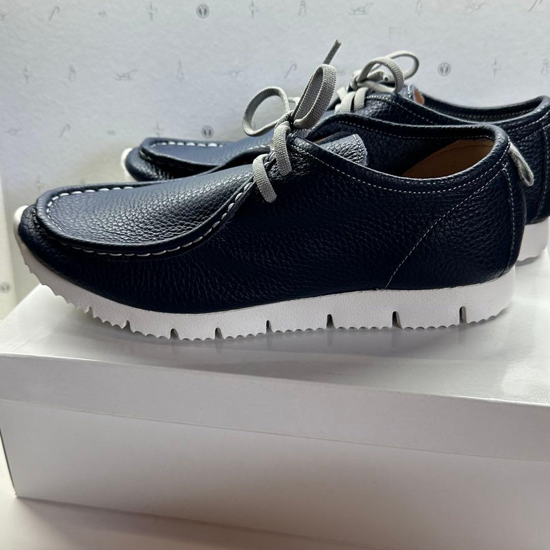 【新品】arui_toe/アルイトウ/コンフォートレースアップモカシン/24.5