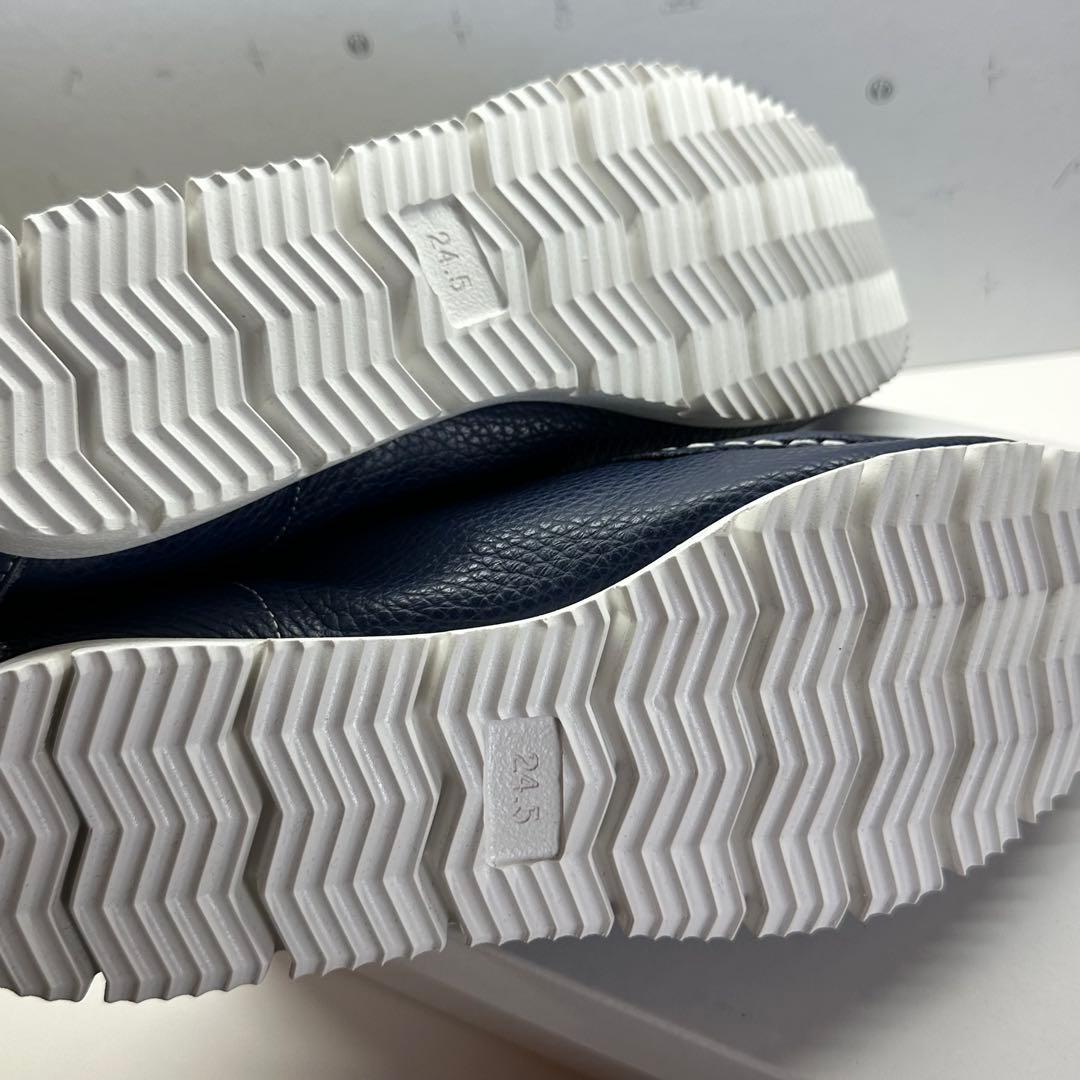 【新品】arui_toe/アルイトウ/コンフォートレースアップモカシン/24.5