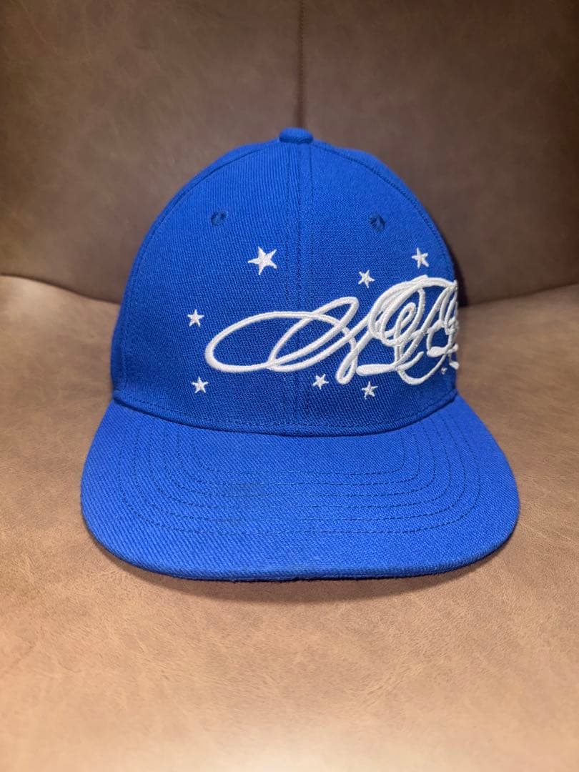 afb キャップ 青 円堂守着用