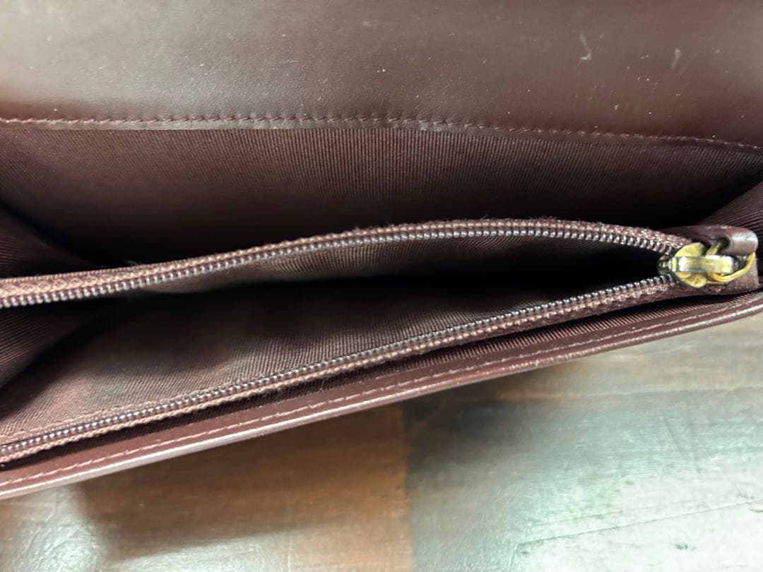 Chanel ブラックキルティング 長財布