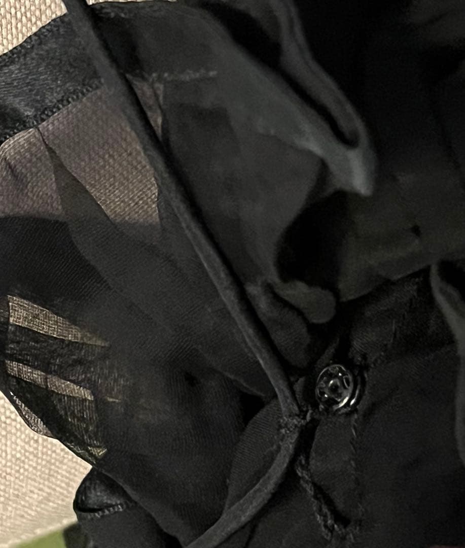 ✨ Ralph Laurenフリル　ブラウス 100% シルク✨