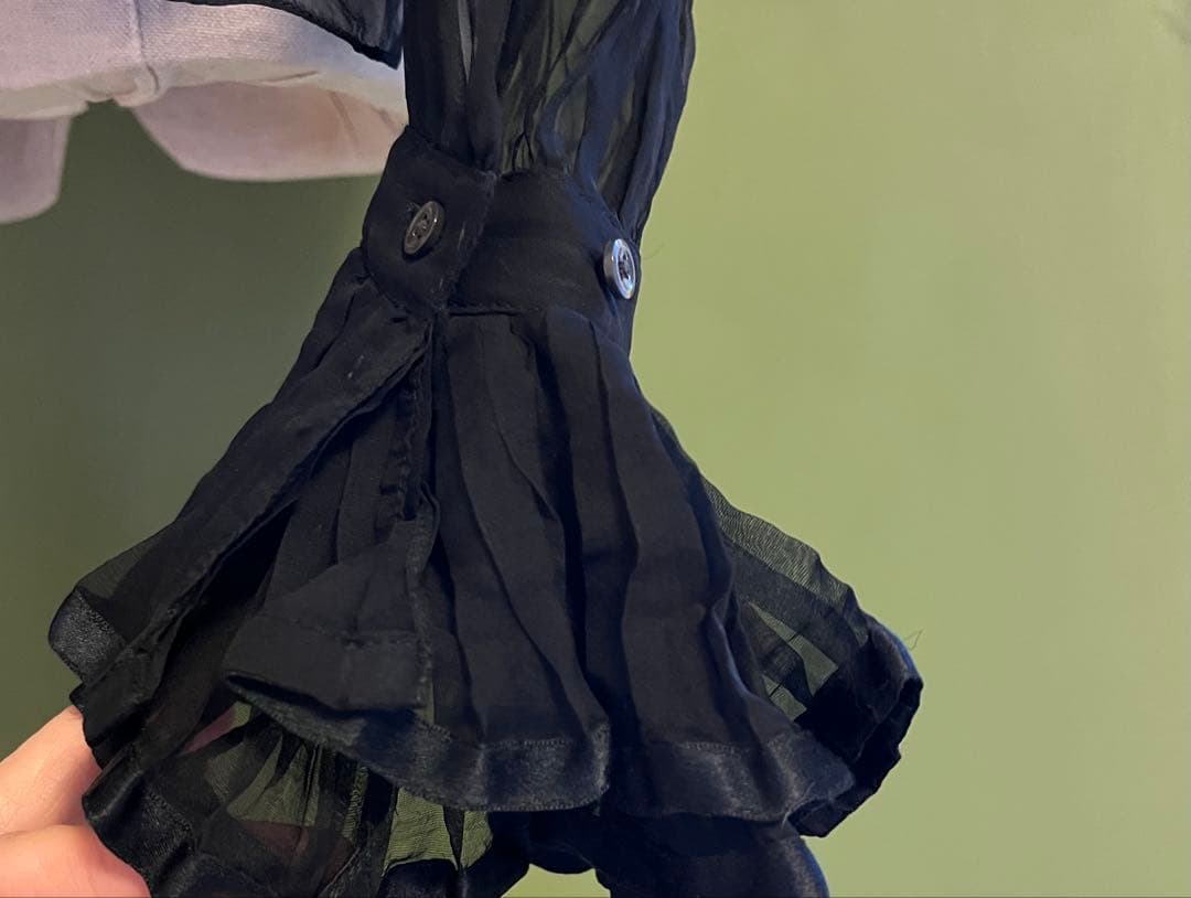 ✨ Ralph Laurenフリル　ブラウス 100% シルク✨