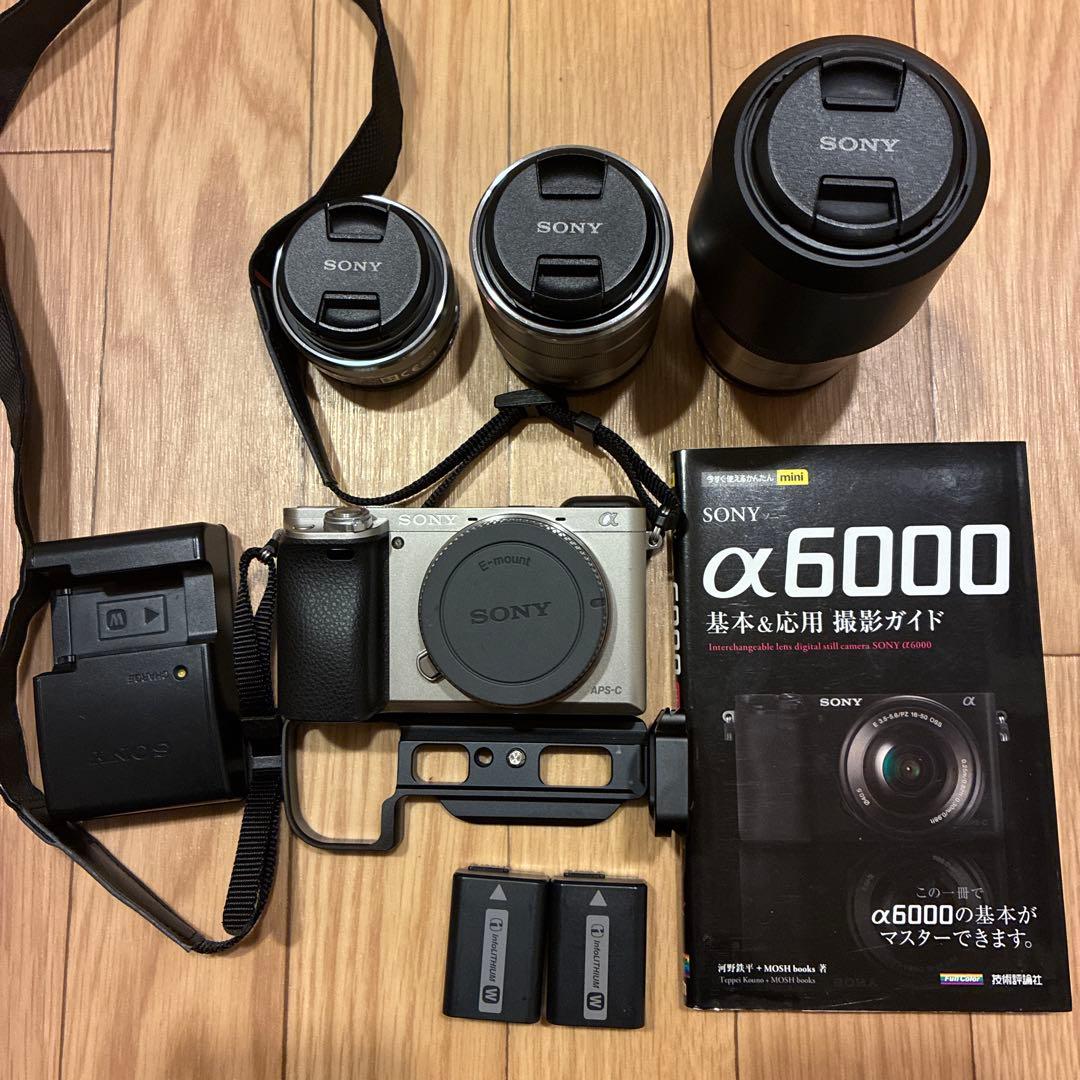 SONY α6000 ミラーレス一眼カメラ 付属品多数