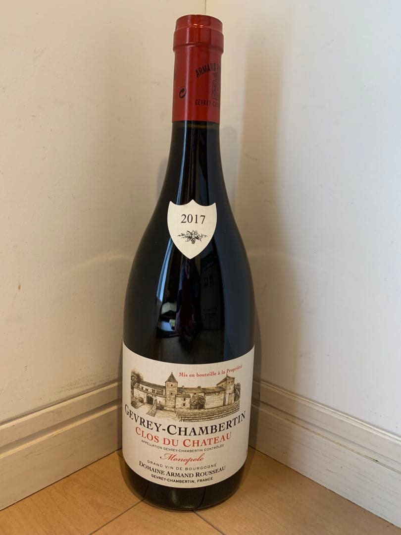 アルマンルソー ジュヴレシャンベルタン クロデュシャトー モノポール2017年