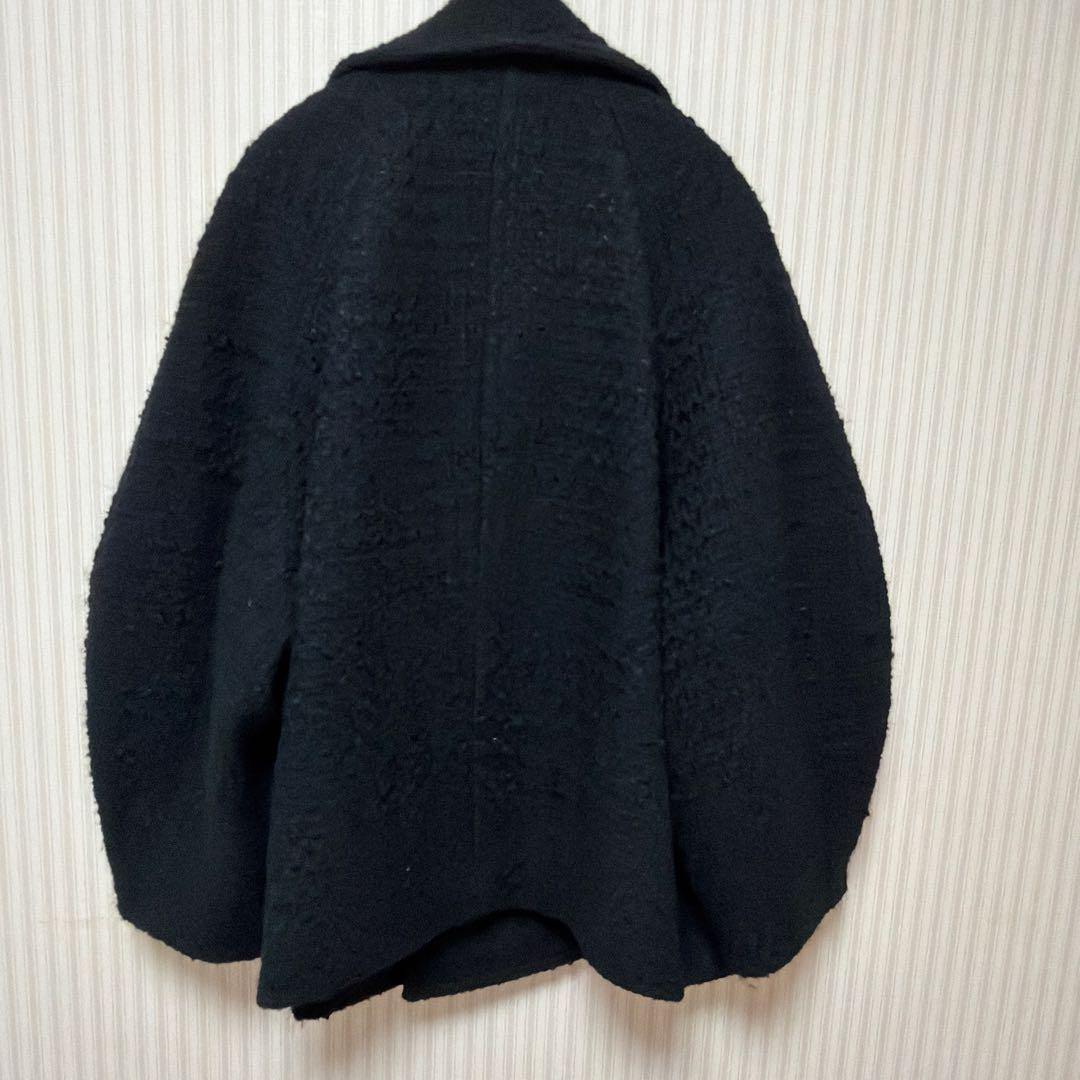 MINAMI TANAKA×CLANE OVER TWEED COATブラック0