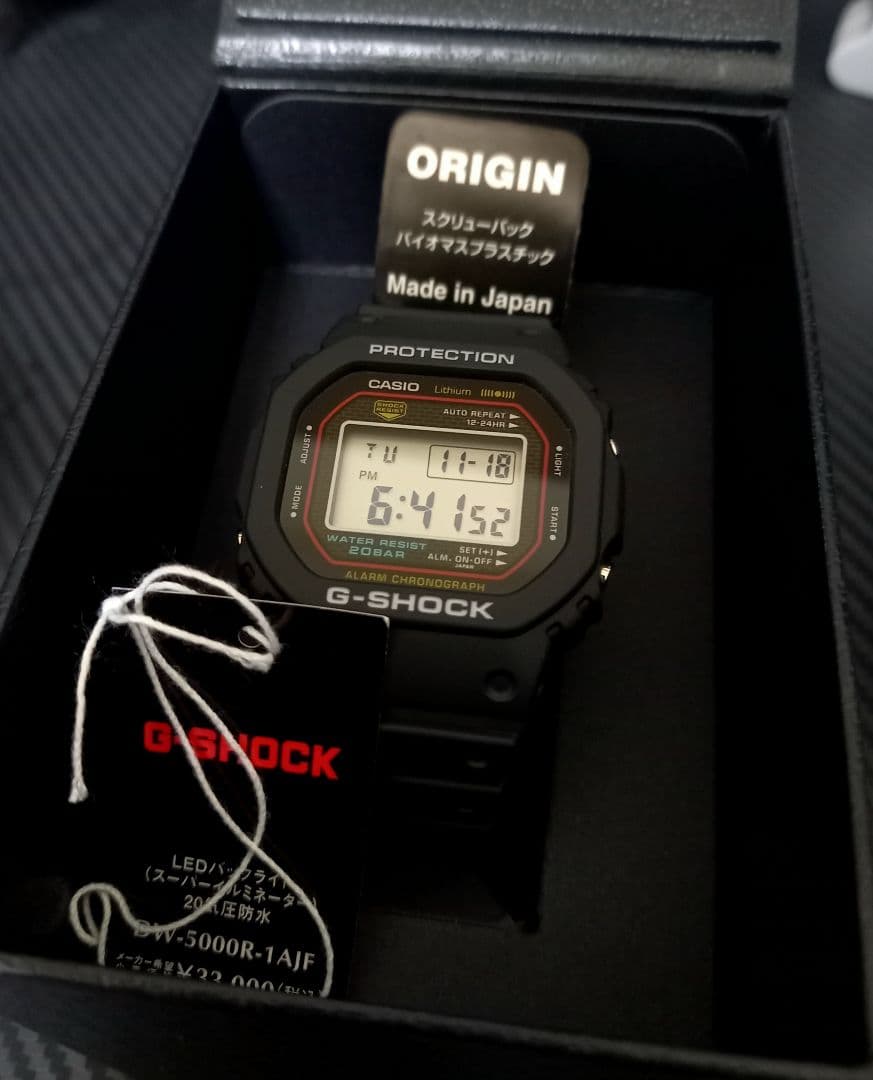 時計 G-SHOCK DW-5000R-1AJF