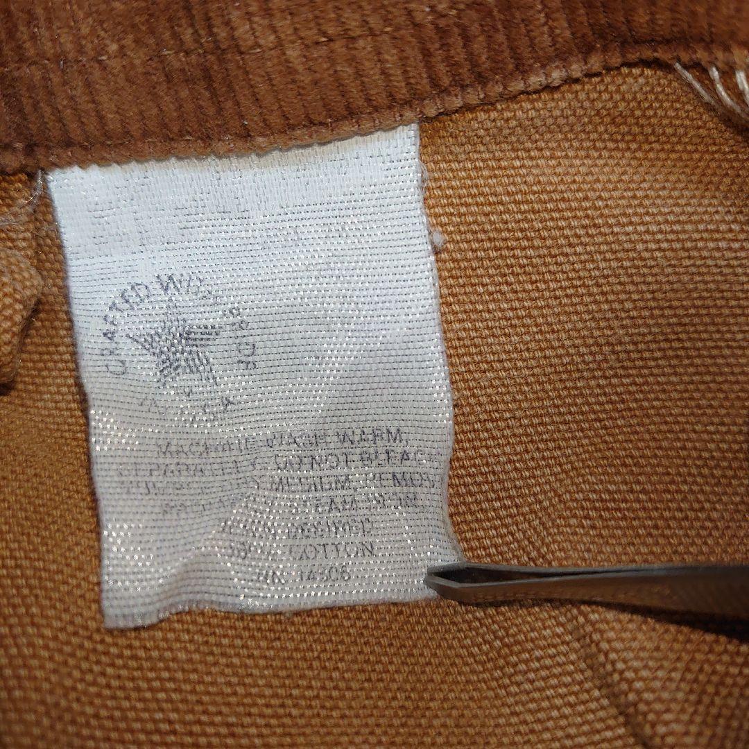 80sカーハート　ミシガンチョアコート　星タグ　裏地なし 42