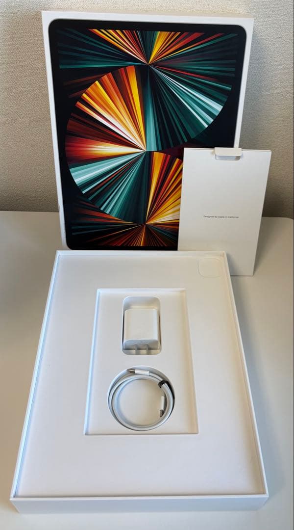 Apple iPad Pro 5世代 M1 12.9インチ シルバー BT89%