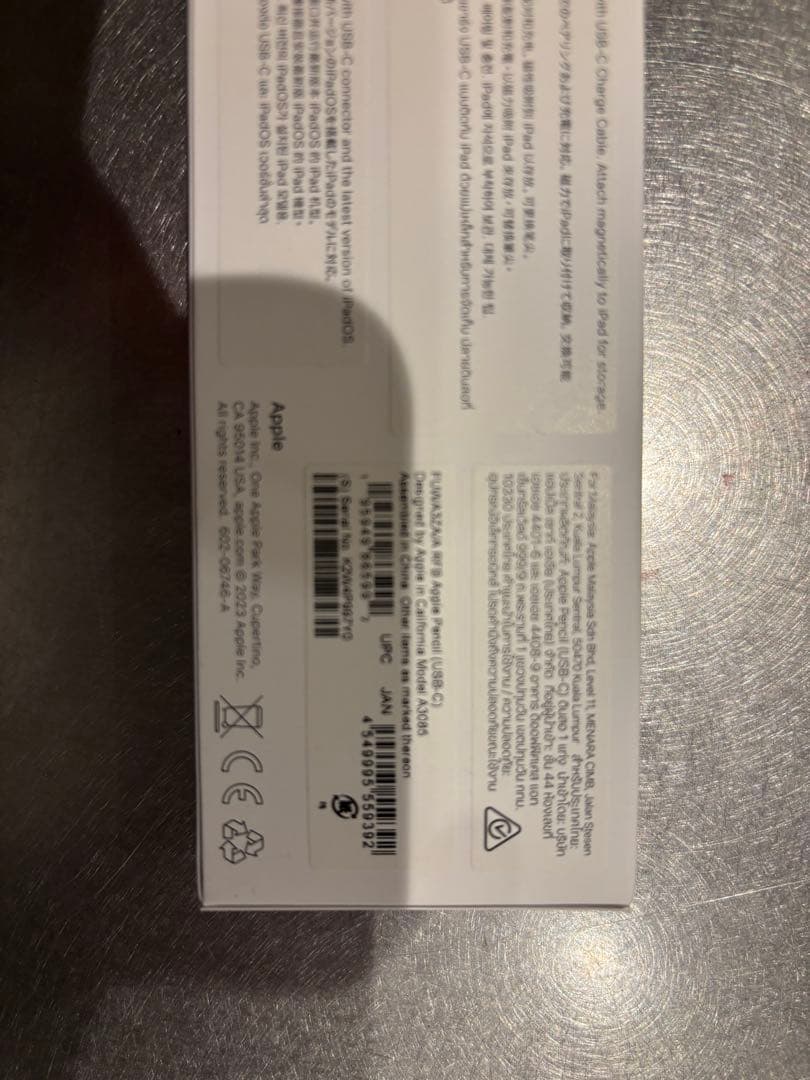 iPadアクセサリー Apple Pencil USB-c