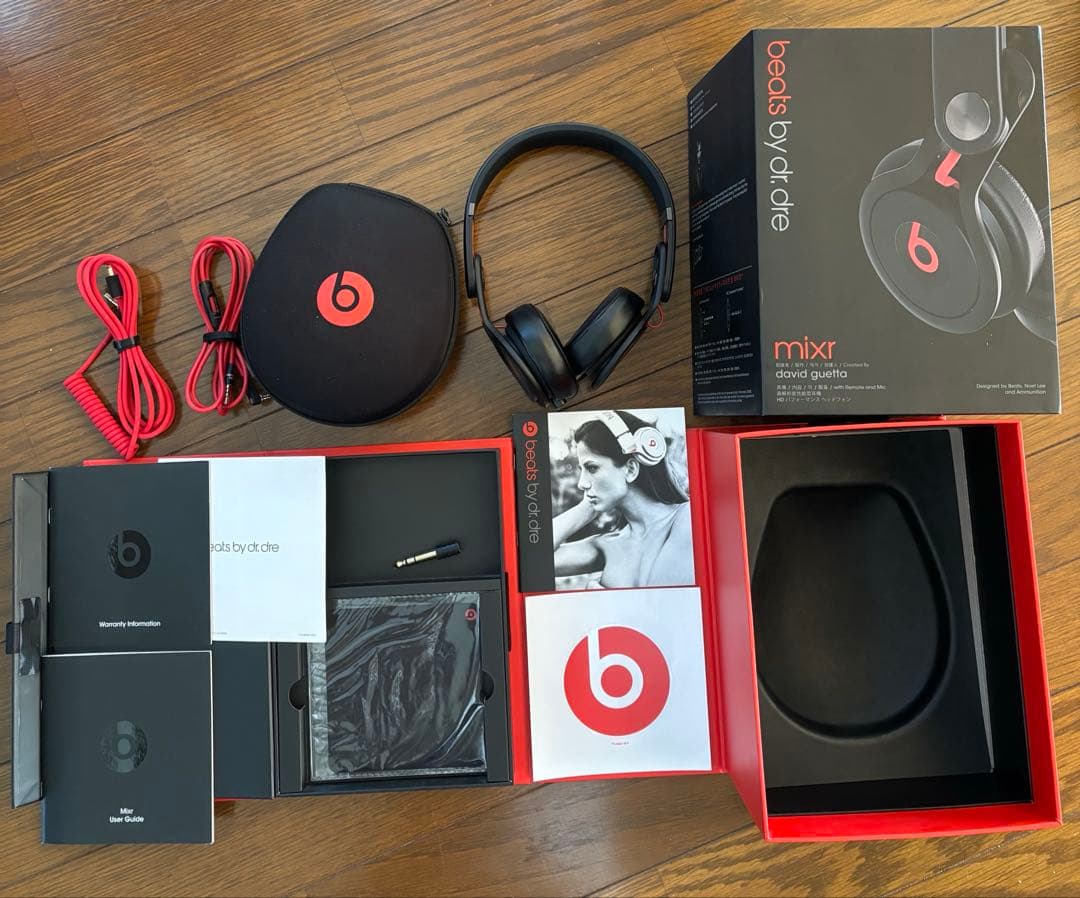 Beats by Dr. Dre Mixr ブラック/レッド
