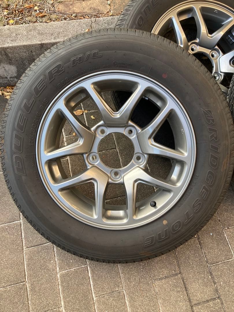 ジムニー JB64 純正 アルミホイール タイヤ4本セット