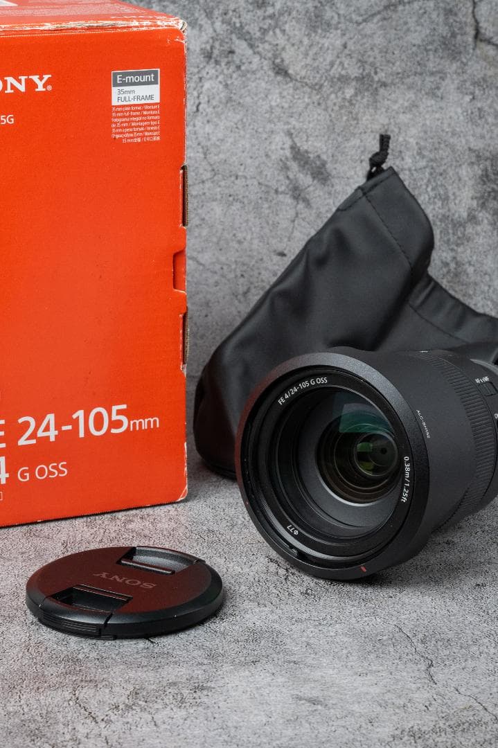 FE 24-105mm F4 G OSS 備品　早めに手放すためお安くしてます。