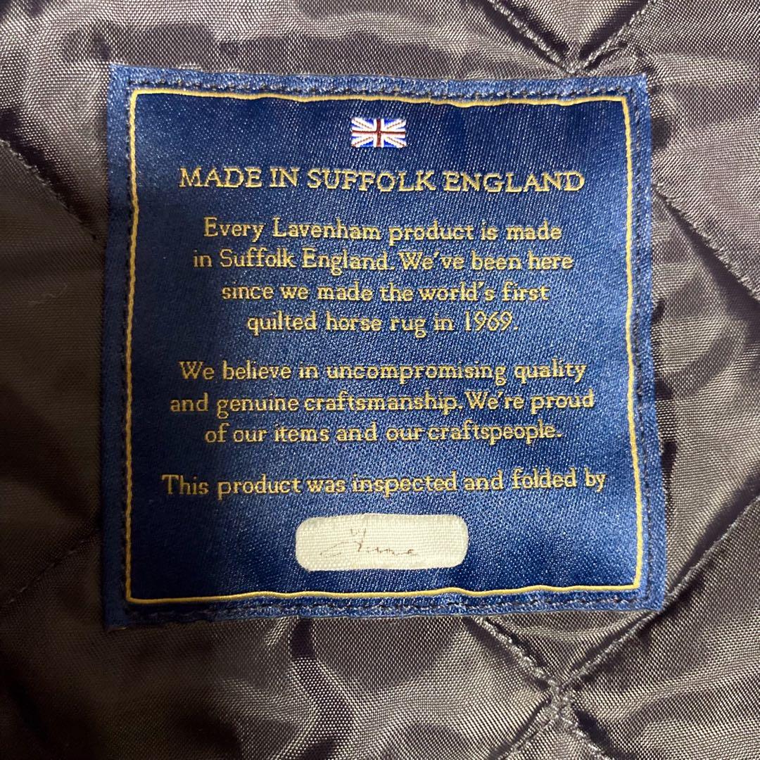 ✨極美品✨ LAVENHAM キルティングベスト ジレ ネイビー SIZE:38