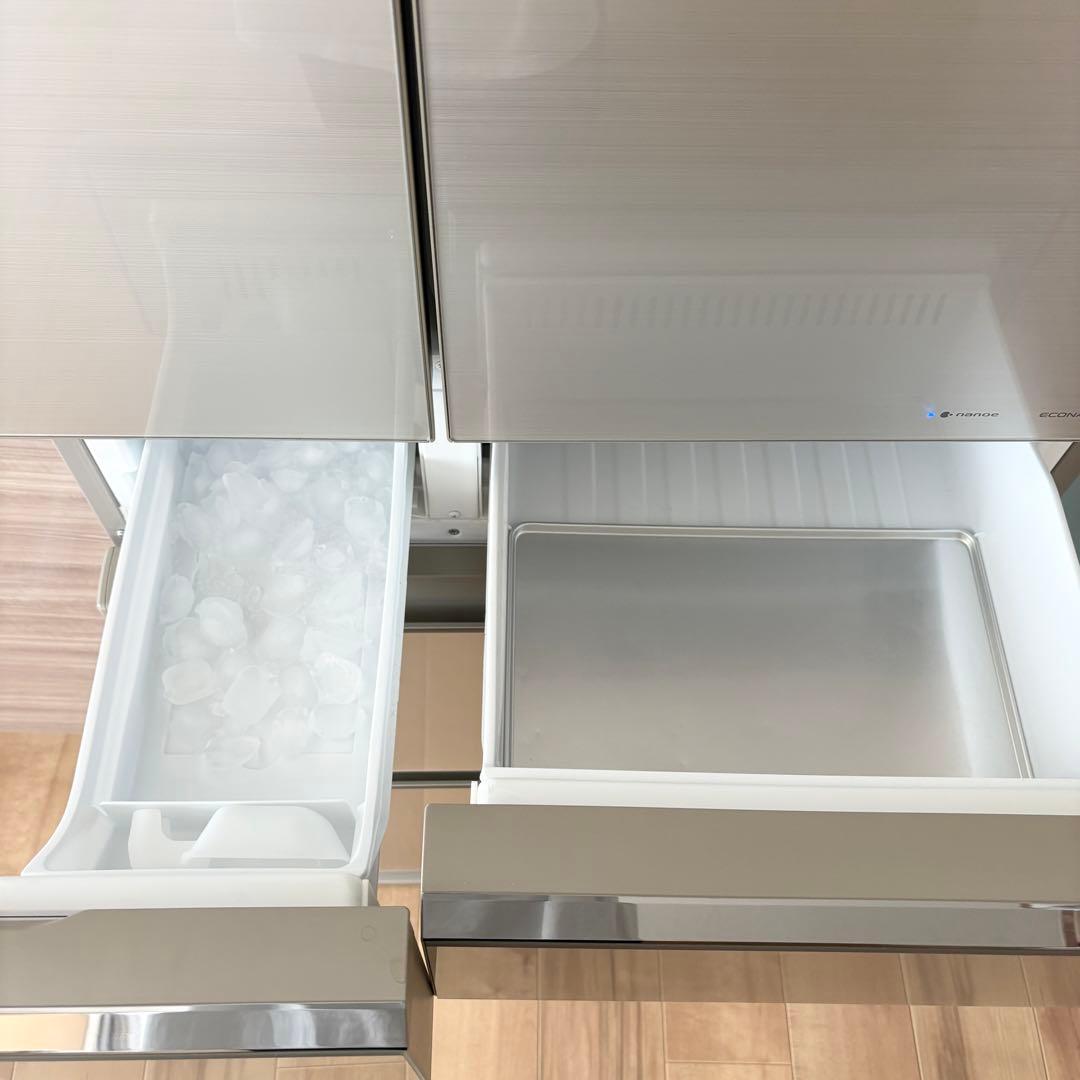 【中古美品】パナソニック 冷蔵庫 474L 幅68 2015年 観音開き