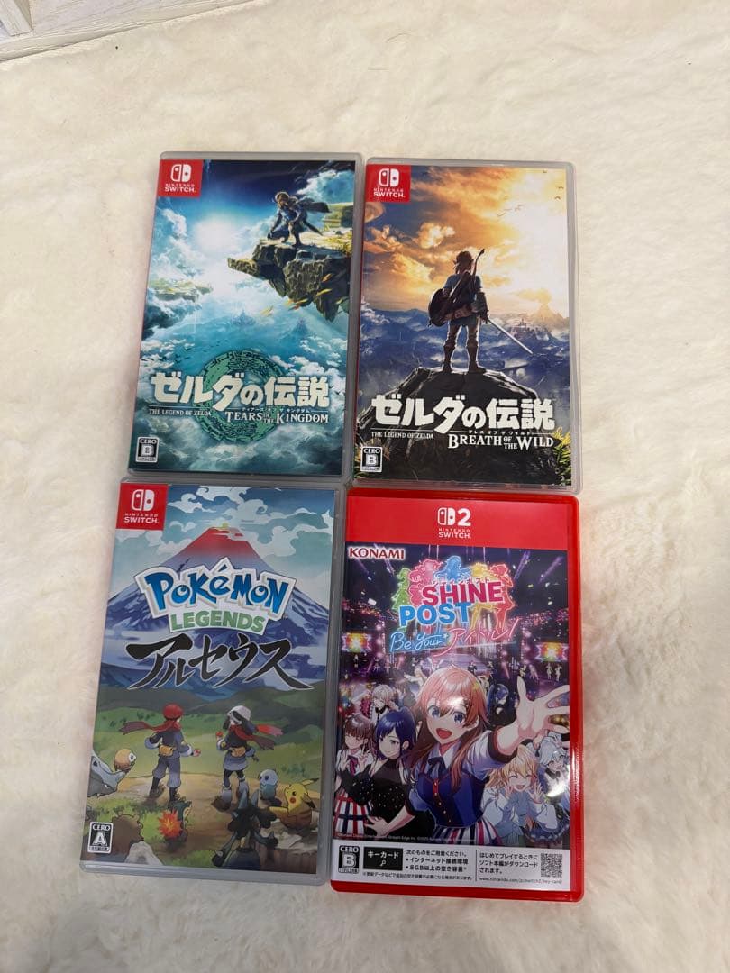 Nintendo Switch （Switch2）ゲーム4本セット
