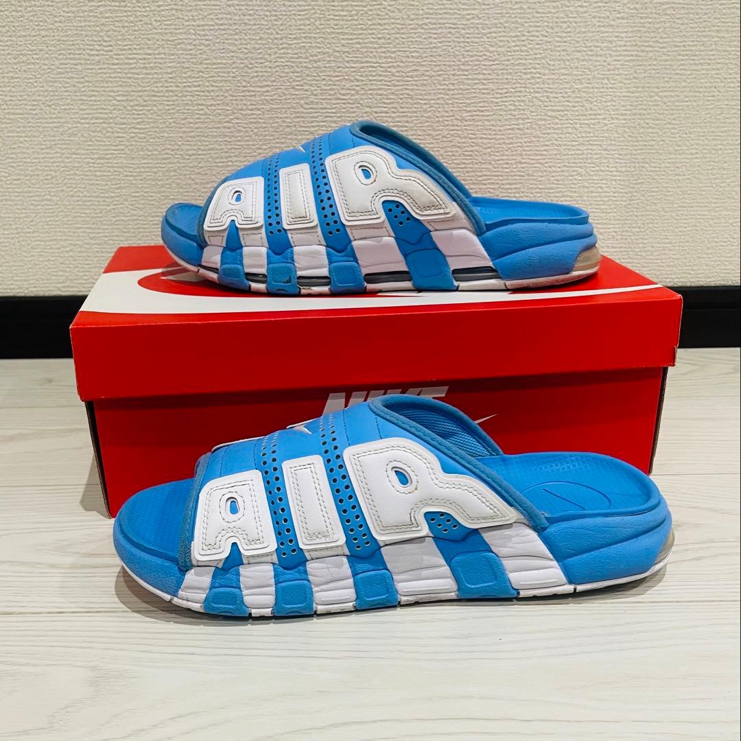 NIKEモアテン　サンダル28センチ　ユニバーシティーブルー