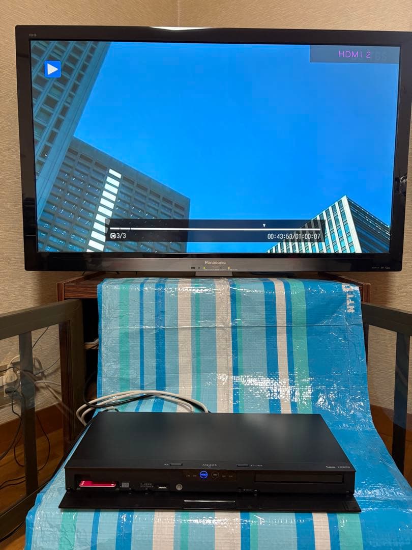 AQUOS ブルーレイレコーダー(W録/500GB)