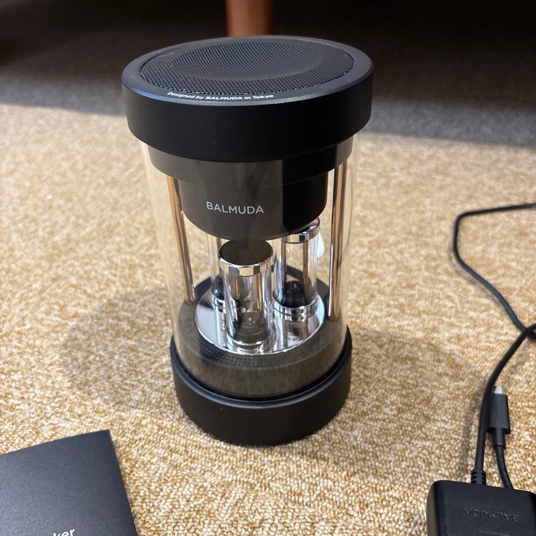 【箱付き】BALMUDA The Speaker ブラック