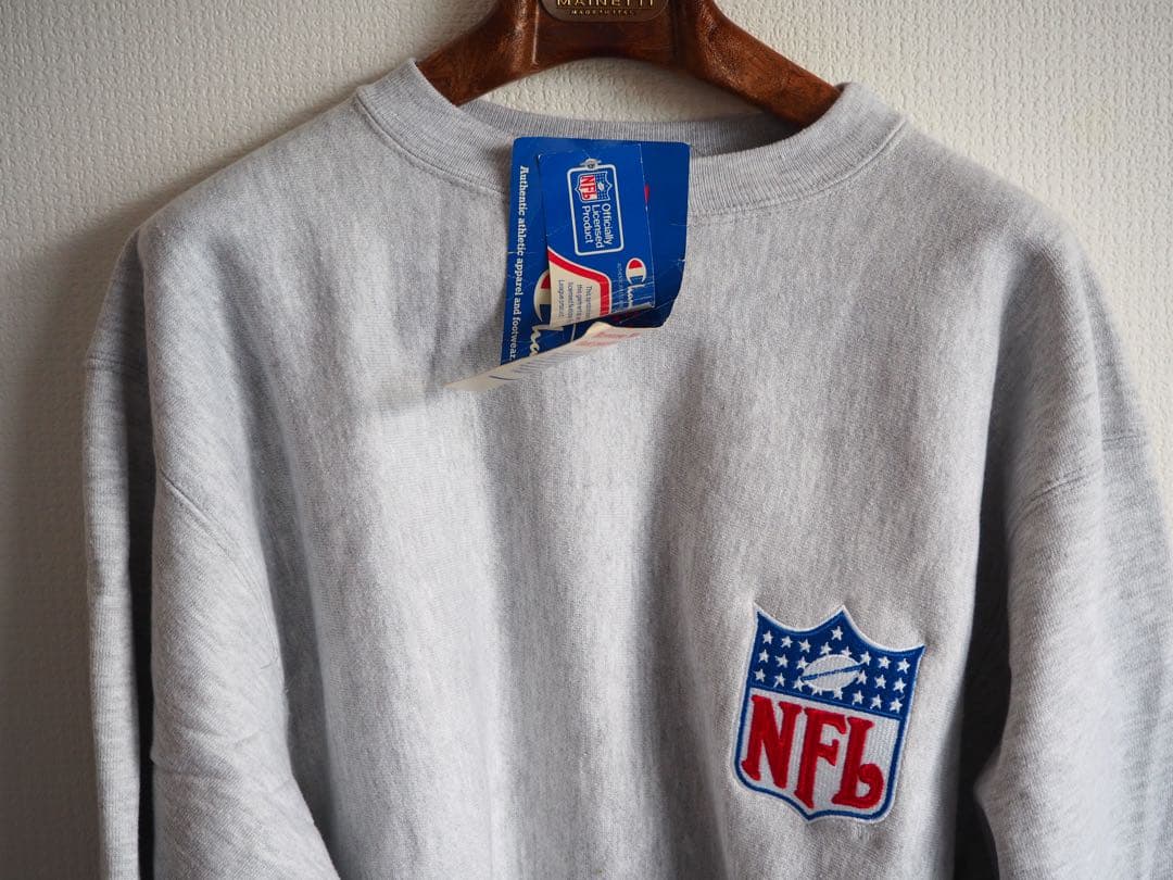 記念グッズ NOS 90s Champion Reverse Weave NFL sweat