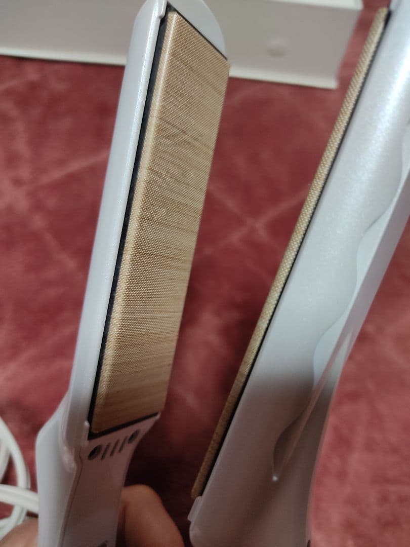 kk★KINUJO（絹女）ストレートアイロン ホワイトLM225